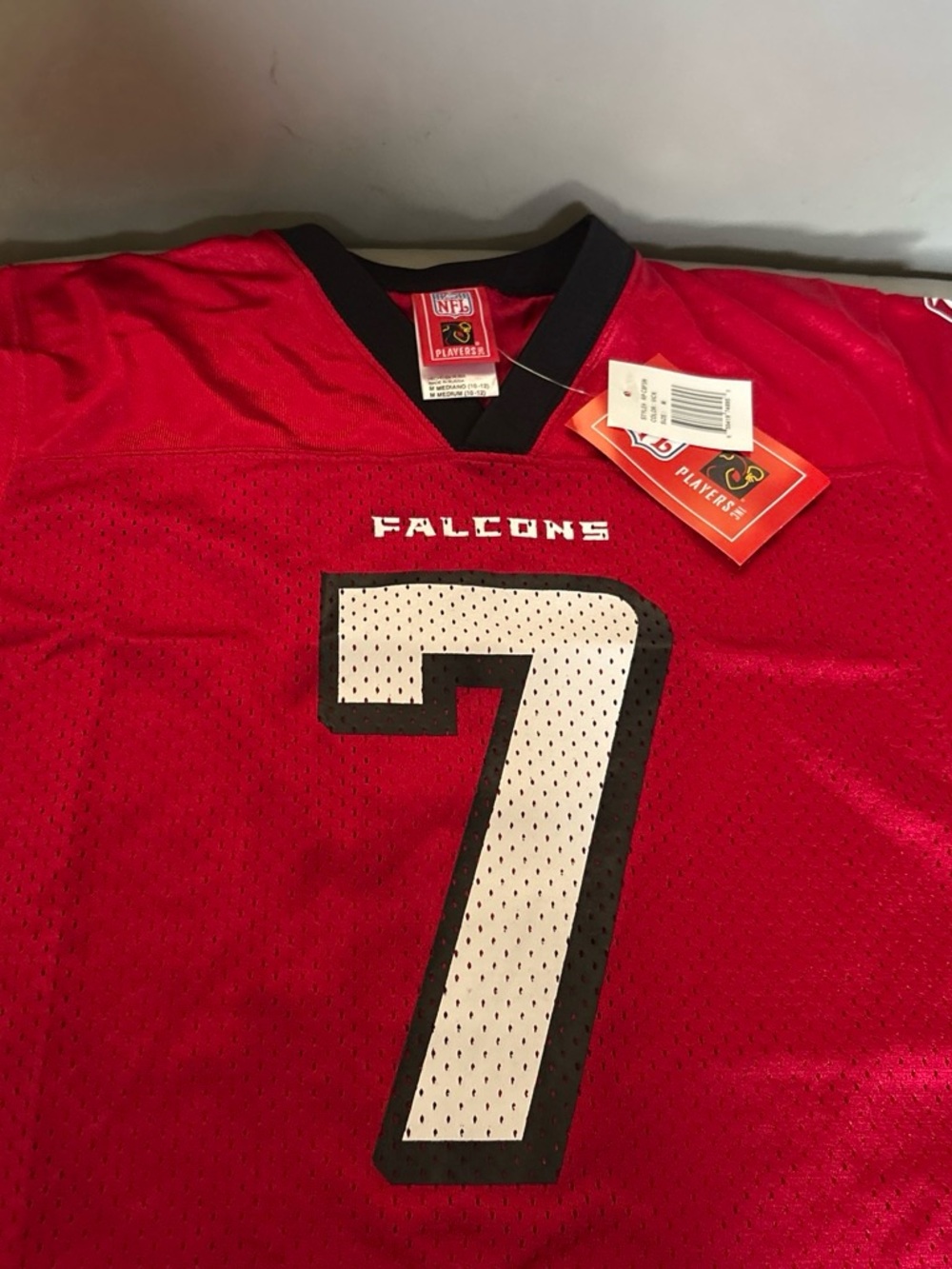 NFL Falcons #7 Red Football Jersey kids